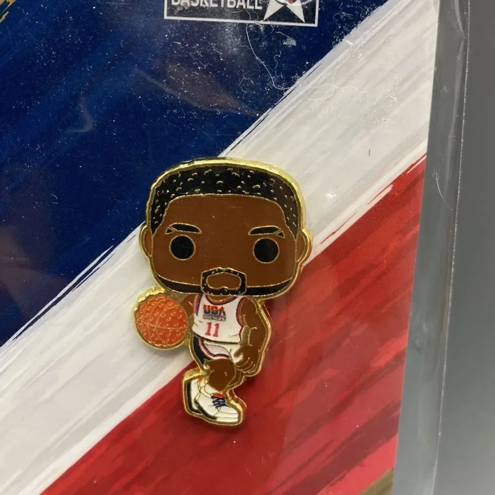 Funko Pop NBA USA Basketball Enamel Pin Set